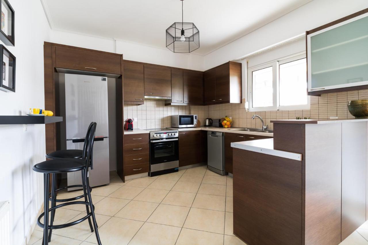 Athenian Stylish 2 Bdrm Apartment Dış mekan fotoğraf