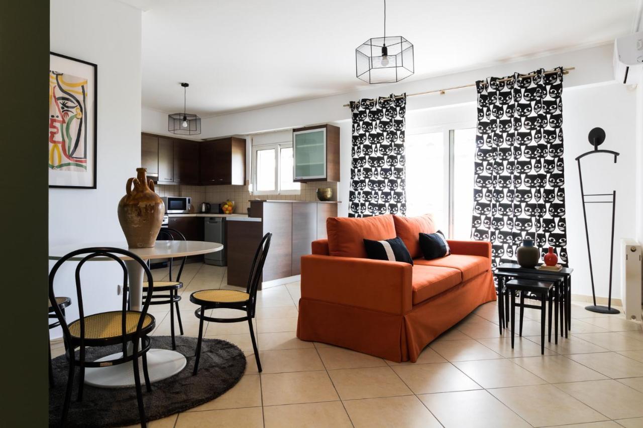 Athenian Stylish 2 Bdrm Apartment Dış mekan fotoğraf